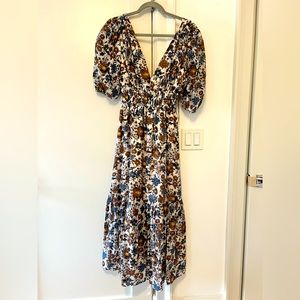 Abercrombie & Fitch Midi floral dress